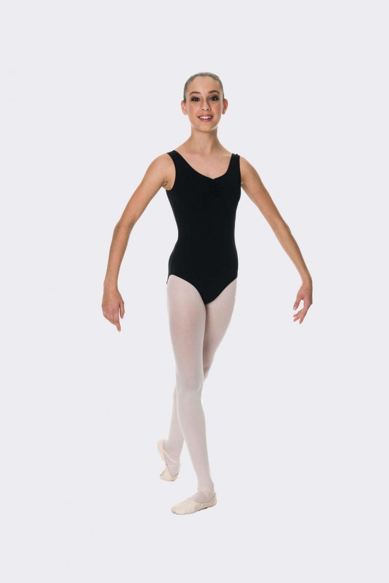 Classic Thick Strap Leotard - Child - Black
