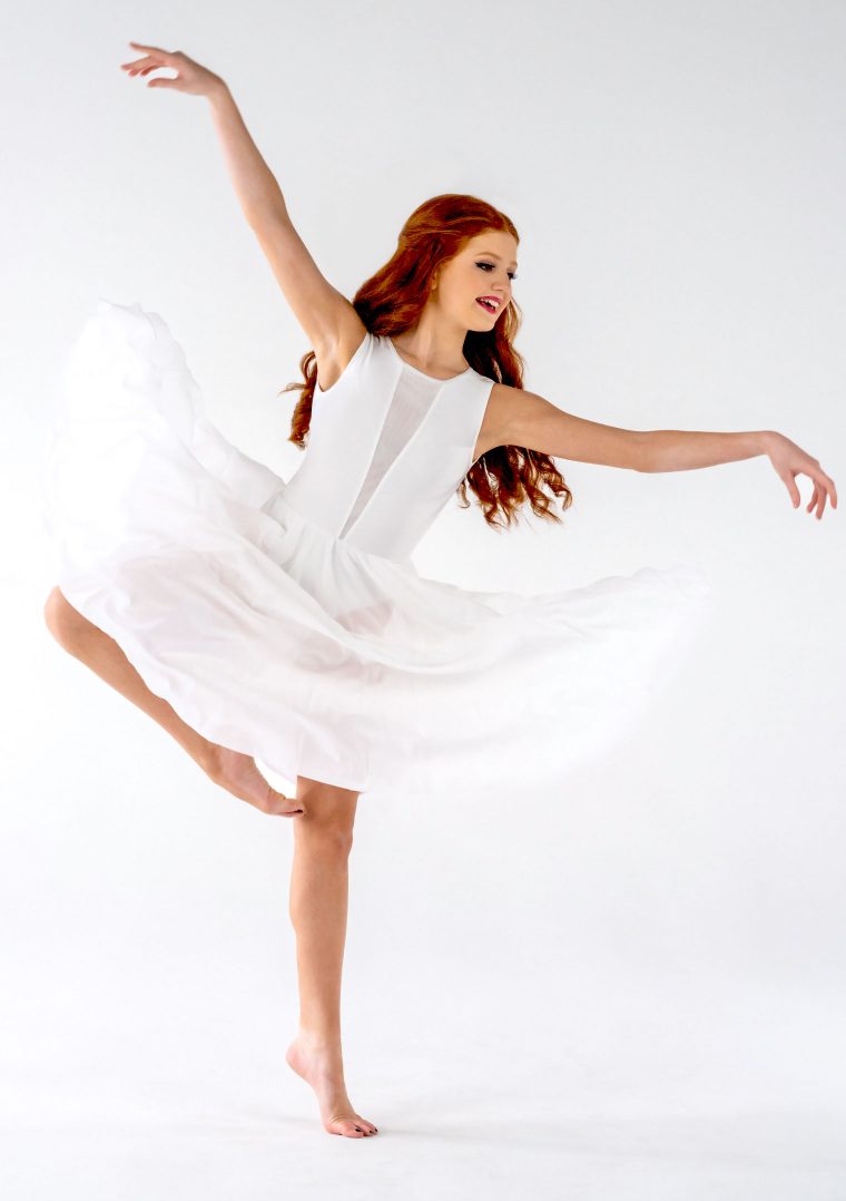 Skylar Dress - White Ashley Ellen Dance Skylar Dress - White Ashley Ellen Dance