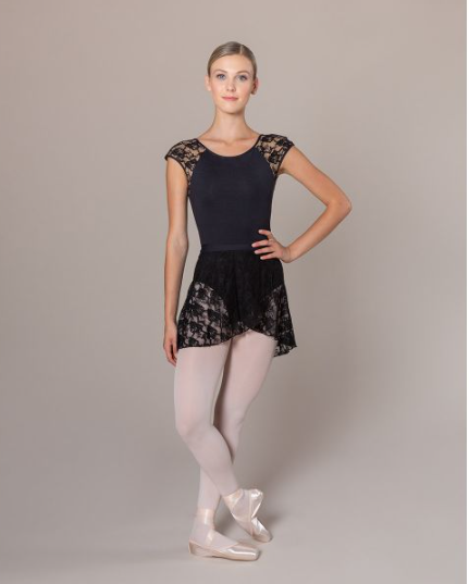 Melody Lace Skirt - Adult - Black