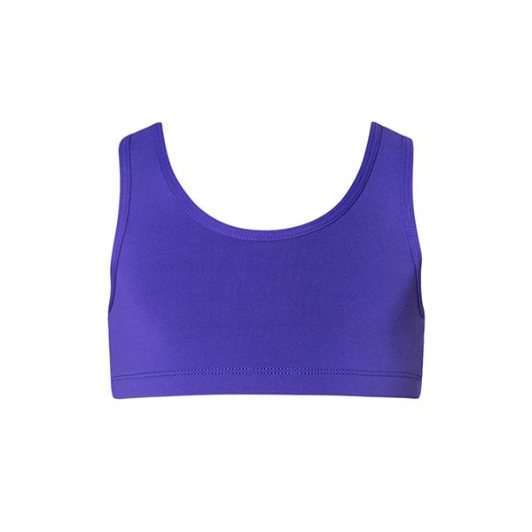 Energetiks Addison Crop Top for Children – Deep Purple
