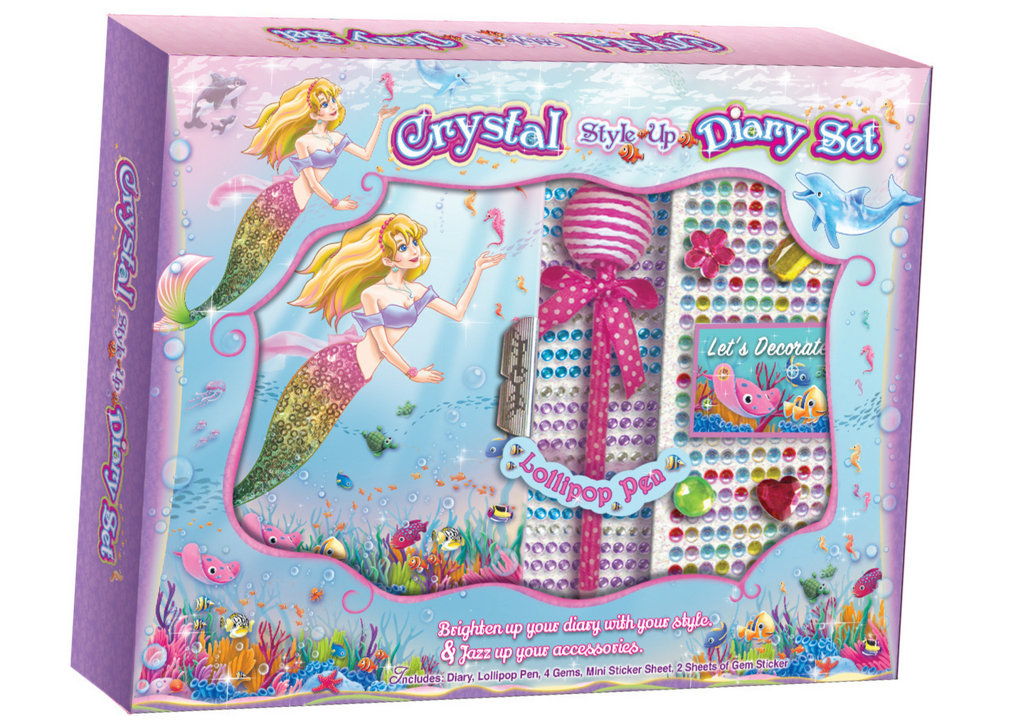 Style Up Your Own Diary Mermaid