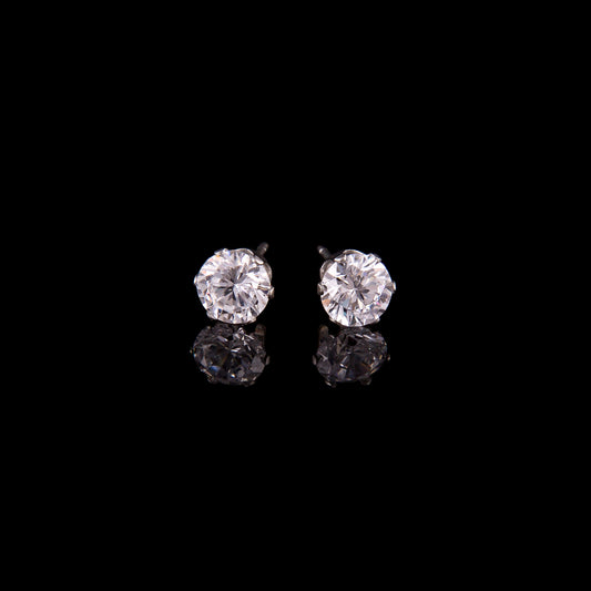 Diamante Stud Earrings