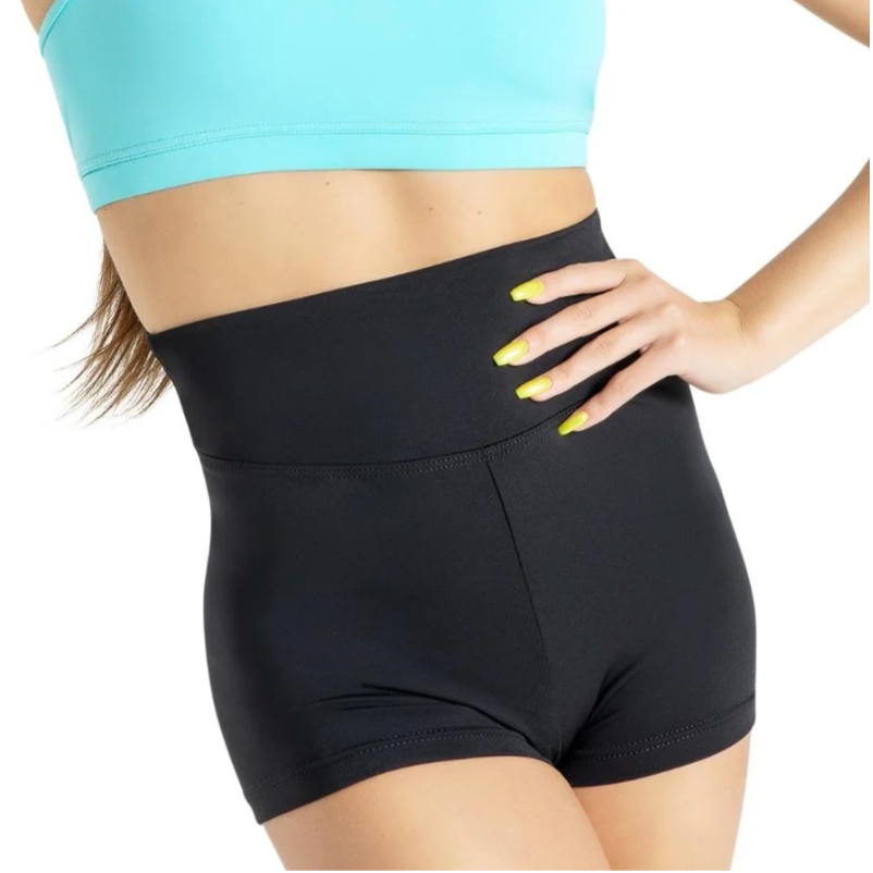 Capezio Studio Collection High-Waisted Dance Shorts