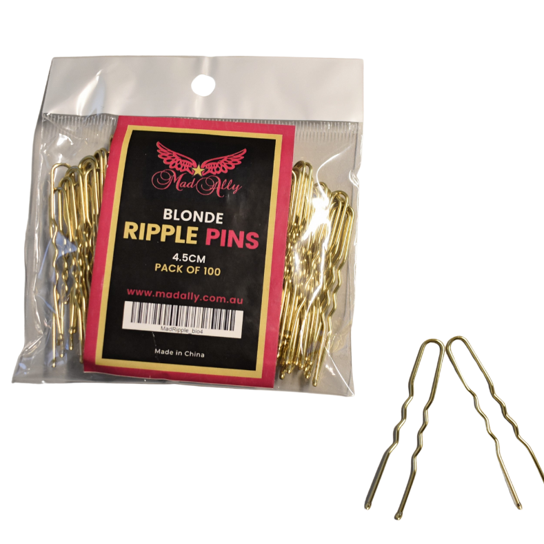 Mad Ally Ripple Bun Pins (Black, Brown & Blonde) 3
