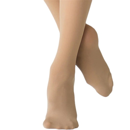 PW Micro Classics Footed Tights - Child - Flesh