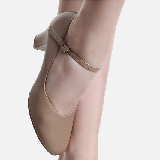 So Danca Character Shoe 2" - Tan