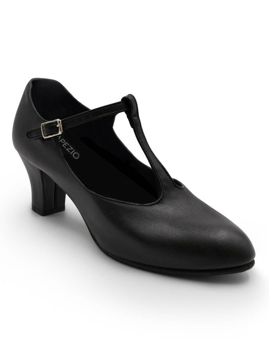 Capezio Jr Footlight T-Strap Character Shoe 2'