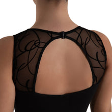 Load image into Gallery viewer, Majestic Lines Diana Leotard - Black