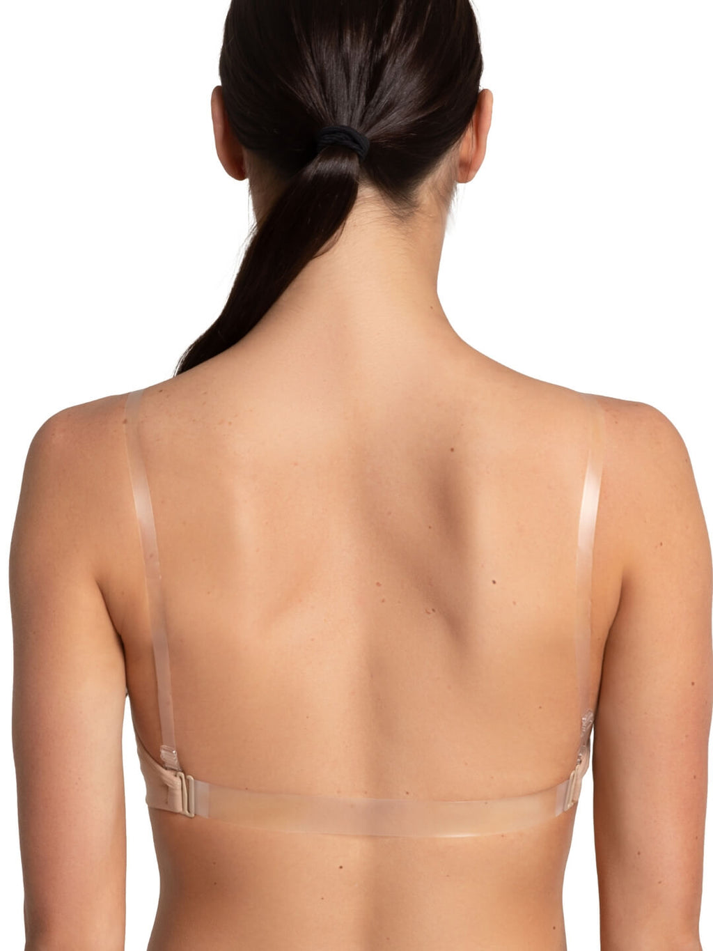 Seamless Clear Back Bra - Capezio