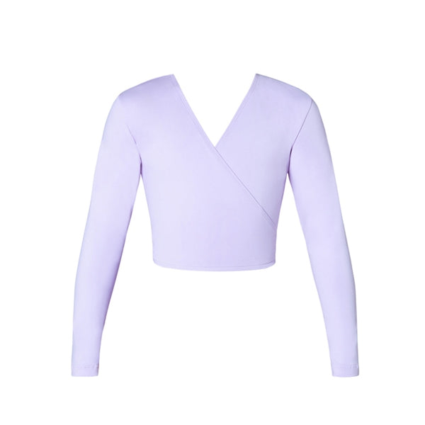 Crossover Cardigan - Lilac