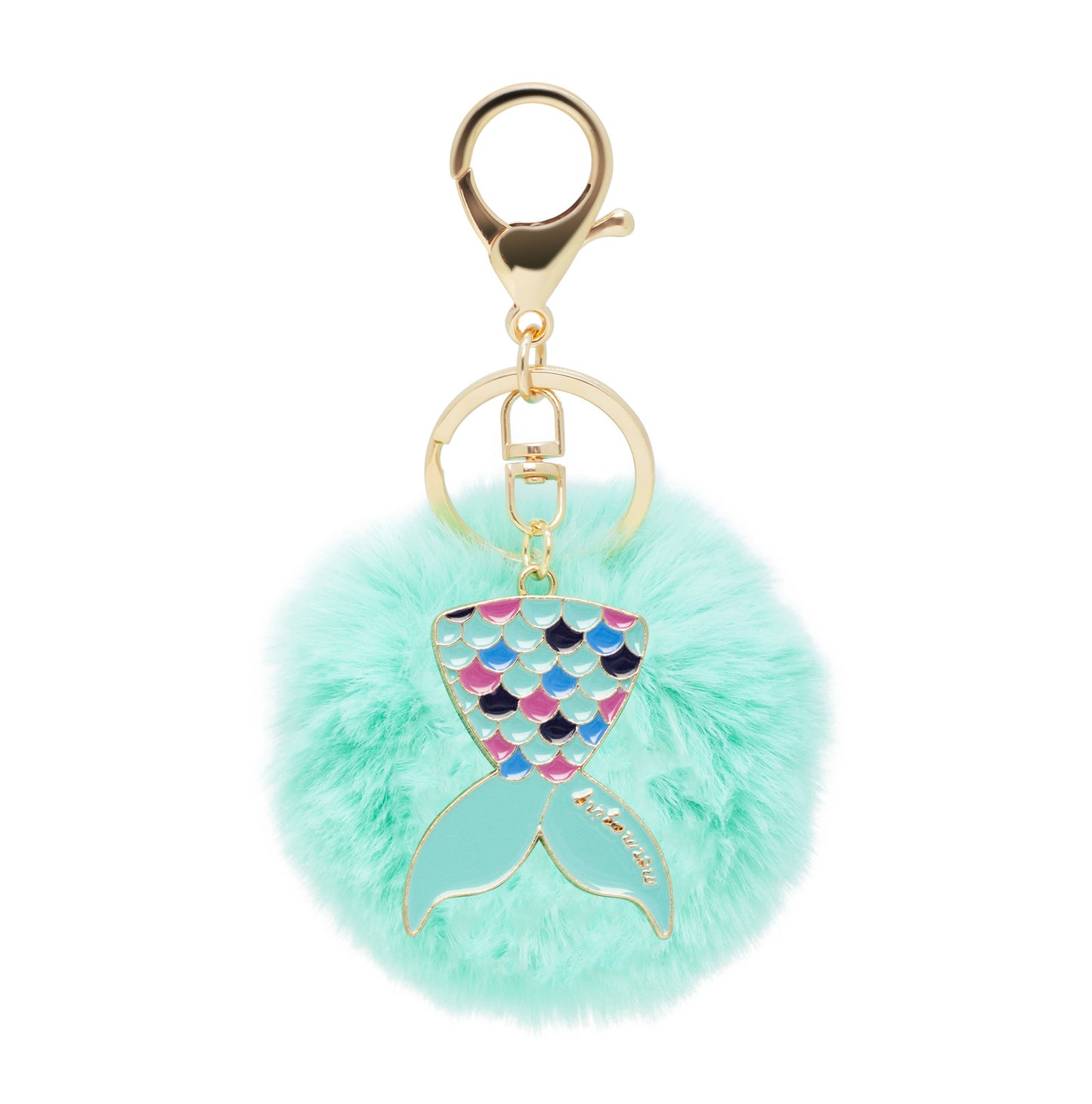 Pom Pom Key Rings