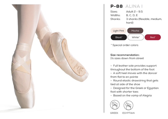 SoDanca Alina I & II Pointe Shoes