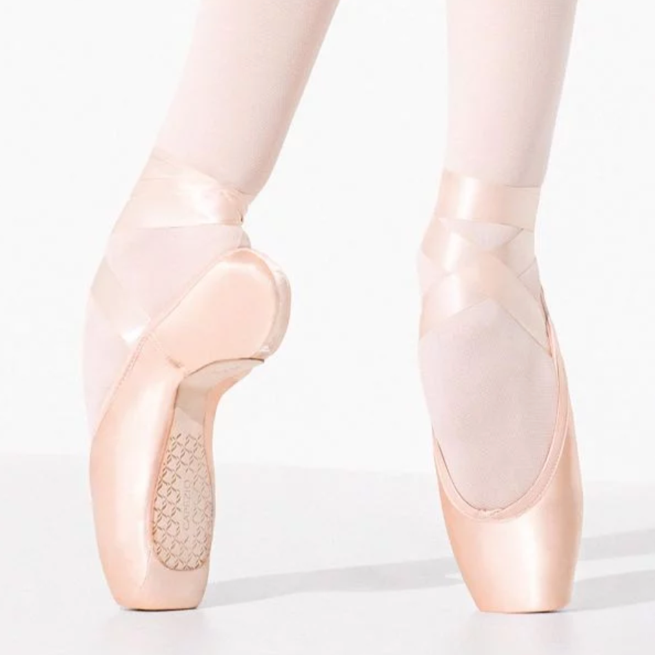 Capezio 1138W Donatella Pointe Shoe - #2 Shank - Moderate Box
