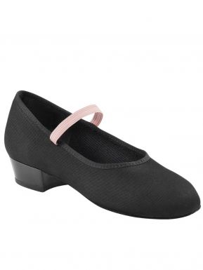 Capezio 4571C Academy Character Shoe with 1" Low Heel