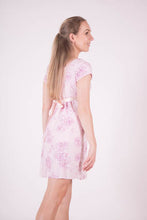 Load image into Gallery viewer, Baby Pink Rose glitter Lyrical Dress