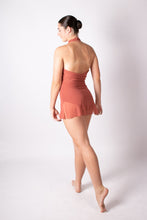 Load image into Gallery viewer, Mesh Cowneck dress with leotard