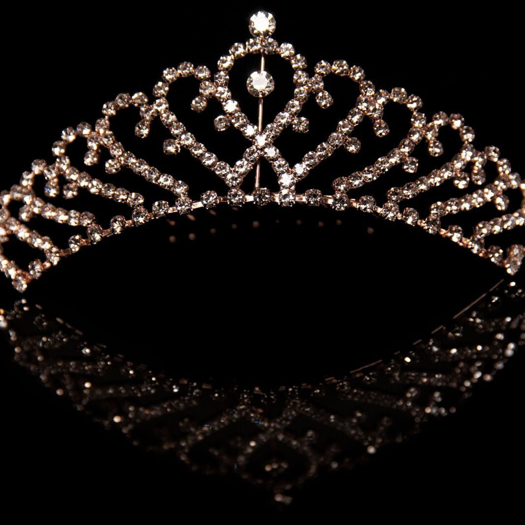 Mad Ally Cassie Medium Tiara – Rose Gold