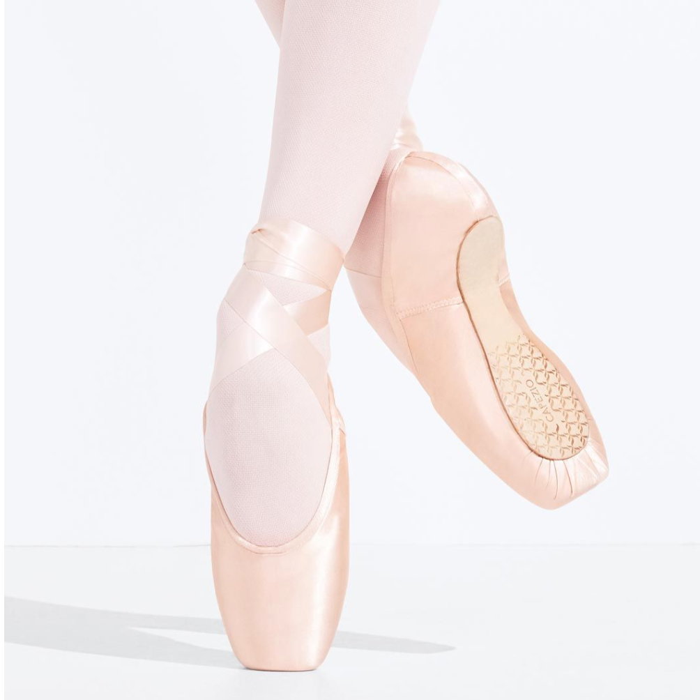 128 Tiffany Pro Pointe Shoe with #5 Shank and Tapered Toe Box