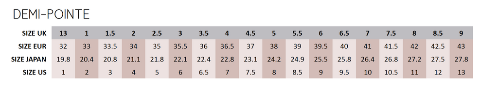 Wear Moi - Demi Pointes (La Pointe)