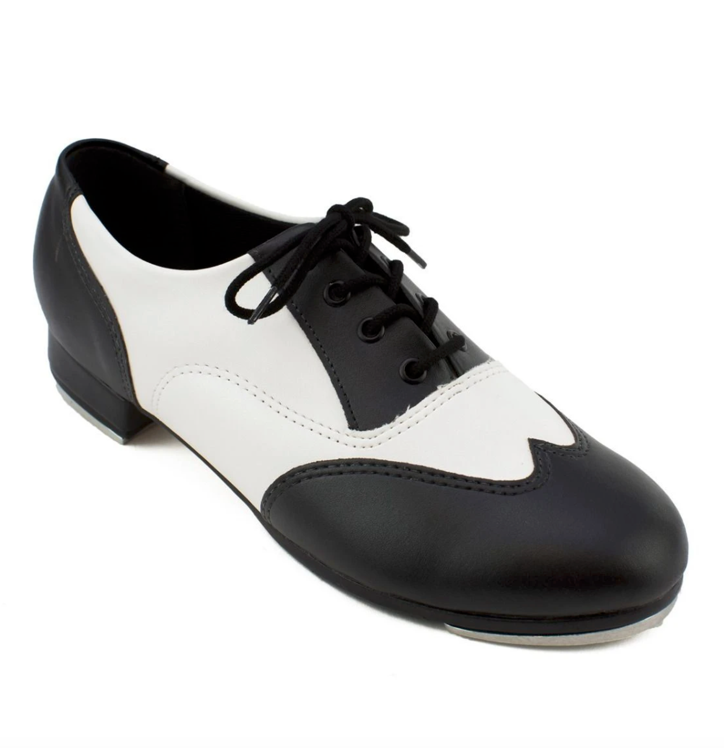 TA20 - SoDanca Adult Oxford Tap Shoe - Black and White