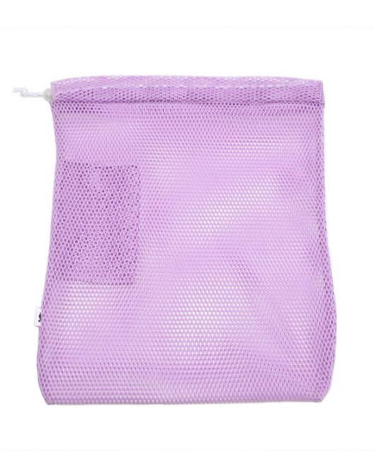 Drawstring Mesh Pointe Shoe Bag