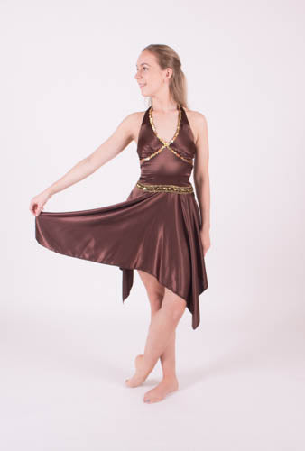 Satin Lyrical Dress